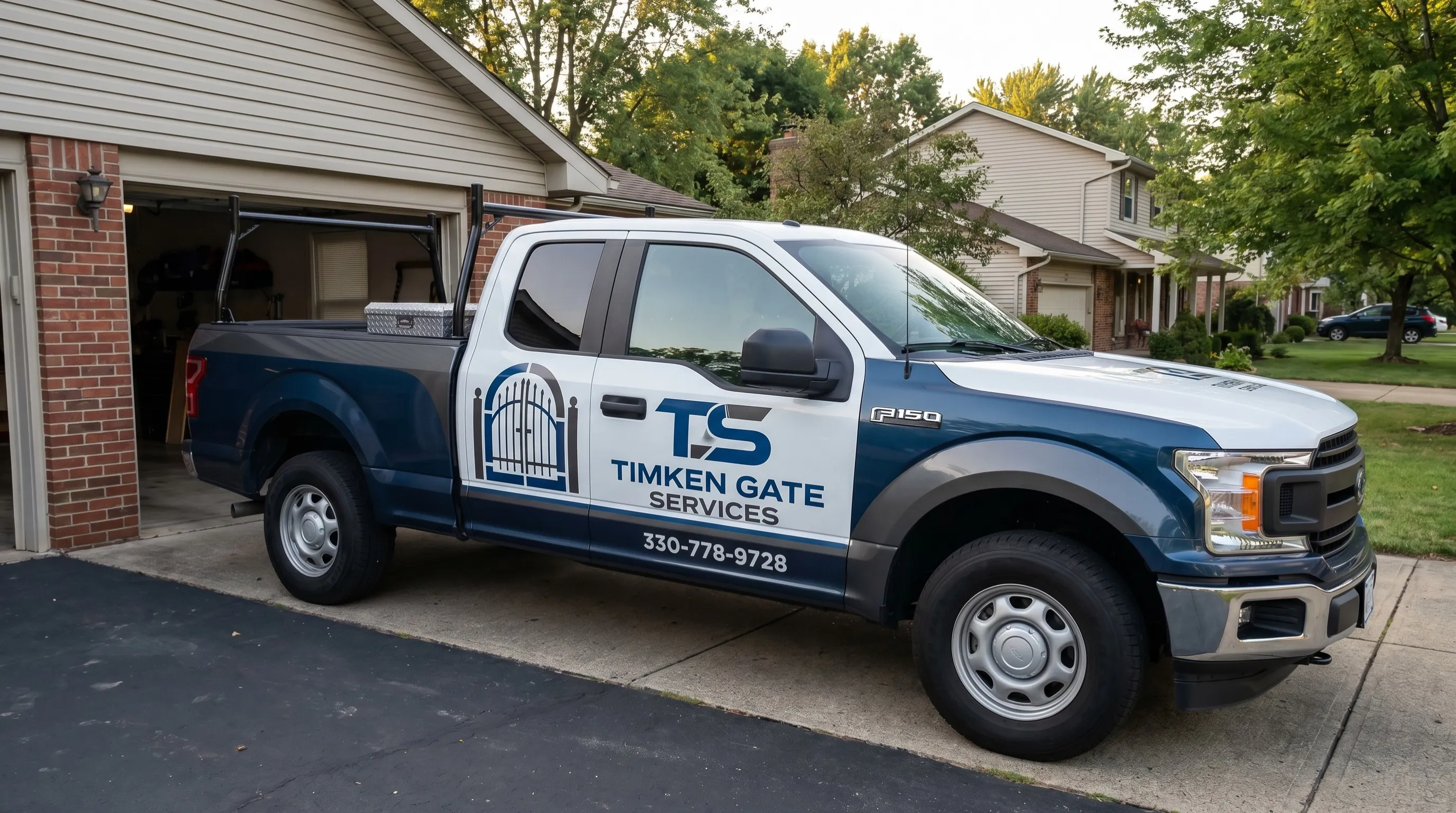 Timken Gate Services gate installation in Canton, OH